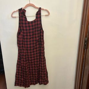 Buffalo plaid dress sanctuary size M